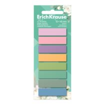 ErichKrause Pastel Bloom Pack de 8 Blocs de 20 Marcadores de Pagina - Reposicionables - Plastico - 12x45mm - Colores Surtidos