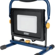 Rapid The Painter+ Foco LED 5000 Lumenes - Luz Blanca Fria 6000 Kelvin - Cristal Esmerilado - Ideal para Pintar y Empapelar - Cable de 2.5m - Color Azul/Negro
