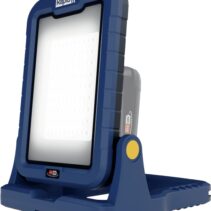 Rapid BWL2400 Luz de Trabajo LED 2400 Lumenes Portatil - Cabezal Inclinable 180⁰ - Temperatura de Color 5000K - Color Azul/Negro - Bateria y Cargador no Incluidos