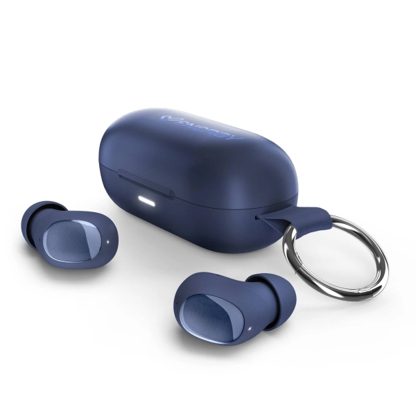 Energy Sistem Neo Urbanbeat Auriculares True Wireless - Bluetooth 6.0 - Funcion DeepBass - 20h Autonomia - Resistentes a Sudor y Salpicaduras - Hebilla Para Facil Transporte - Color Azul