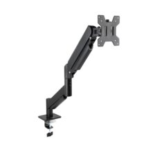 Tooq DB1340TNR-B Soporte de Mesa con Brazo Articulado para Monitor de 13"-34" - Regulable en Altura
