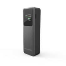 Energy Sistem Display Pro Powerbank 20000 mAh - 100W - Display a Color - Tecnologia Intelligent Power Delivery - 2 Puertos Para Carga Simultanea - USB-C y USB-A - Sensor NTC - Color Grafito