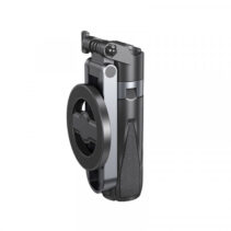 XO SS22 Tripode y Palo Selfie - 4 en 1 - Mando Bluetooth - Luz LED - Soporte Magnetico - Compacto con Gancho - Color Negro