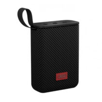 XO F74 Altavoz Portatil - Potencia 5W - Bluetooth 5.3 - Bateria 1200mAh - Tarjeta TF - Plastico y Silicona - 115x85.6x40mm - Color Negro