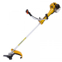 Blim Desbrozadora a Gasolina - Cilindrada 65cc - Potencia 2.3kW - 2 Tiempos - Eje 28mm - Cuchilla 3T - Cabezal de Hilo de Nylon - Arnes Profesional - Corte 255/415mm - Color Amarillo y Negro