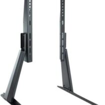 Tooq AT-Imperial Soporte de Mesa para TV - Pantallas de 32-70" - Soporta 50kg - VESA de 75x75 a 800x400 - Altura Regulable de 595 a 735mm - Inclinacion de -6 a 6 Grados - Color Negro