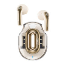 XO X43 Auriculares TWS - Bluetooth 5.4 - Autonomia hasta 18h con Estuche - USB-C - Emparejamiento Automatico - Compacto - Color Beige