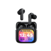 XO X50 Auriculares TWS - Bluetooth 6.0 - Cancelacion de Ruido ANC - Pantalla Tactil - Doble Microfono ENC - Modo Transparencia - Altavoz 13mm - Control de Camara - Color Negro