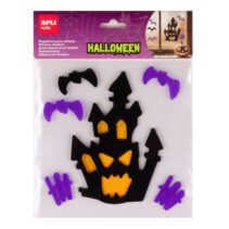 Apli Kids Pack con 7 Pegatinas Jelly de Halloween para Ventanas