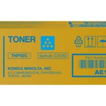 Konica Minolta TNP92 Cyan Cartucho de Toner Original TNP92C/AE1Y450