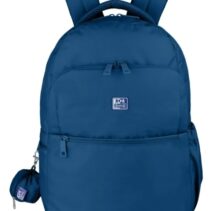 Oxford B-Out Mochila 30L - Tamaño 42x30x15cm - Bolsillo Acolchado - Asa Superior - Funda para Lluvia - Poliester Reciclado RPET - Color Azul Marino