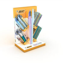 Bic Expositor con 12 Bol. 4 Colores Pastel