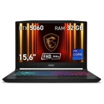 MSI Katana 15 HX B14WFK-082XES Portatil Gaming 15.6"  Intel Core I9-14900HX - 32GB DDR5 - 1TB SSD - RTX5060 8GB - FreeDos - Color Negro - Teclado QWERTY (ES)