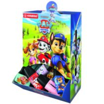 Stabilo Boss Mini Patrulla Canina Expositor de 50 Marcadores Fluorescentes con Diseños de la Patrulla Canina - Trazo entre 2 y 5mm - Tinta con Base de Agua - Antisecado - Colores Surtidos