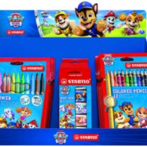 Stabilo Patrulla Canina Expositor de 26 Packs Variados para Colorear con Diseños de la Patrulla Canina - Lapices de Colores