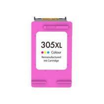 Remanufacturado HP 305XL Color Cartucho de Tinta - Muestra Nivel de Tinta - Reemplaza 3YM63AE/3YM60AE (Chip reforzado contra actualizaciones)