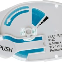 Plus Recambio de Adhesivo Permanente 8.4mm x 20m para Pro Roller