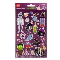 Apli Kids Esqueleto Pack con 22 Pegatinas de Halloween - Perfectas para Decorar Cuadernos