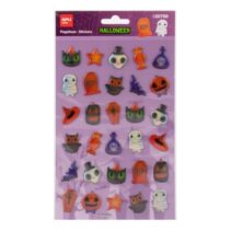 Apli Kids Pop Up Pack con 30 Pegatinas de Halloween con Efecto Volumen - Perfectas para Decorar Cuadernos