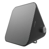 Cecotec ReadyWarm 1500 Max Ceramic Design Calefactor Ceramico de Sobremesa - 1500W - Calienta hasta 15m2 - Termostato Ajustable - Funcionamiento Silencioso - Sistema de Seguridad Triple - Color Negro