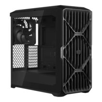 Cooler Master HAF II 500 Caja E-ATX- Ventana Lateral - 2 ventiladores frontales de 220mm - 1 ventilador trasero de 180mm- 2x USB-A 3.2 1x USB-C 3.2 1x Audio y Micro- Frontal Mesh - Color Negro