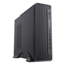 Unykach UK2012 Slim Caja Torre MicroATX + Fuente de Alimentacion SFX 300W 80+ Bronze - Tamaño Disco Soportado 3.5"