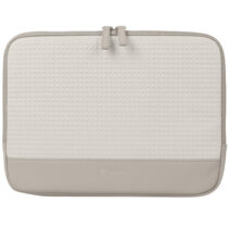 Natec Mussel 2 Funda par Portatiles de 14.1" - Resistente a Salpicaduras y Humedad - Delgada y Resistente - Color Beige