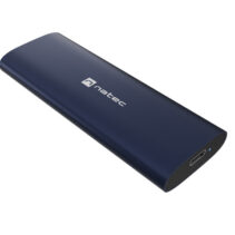 Natec Rhino Lite M.2 Caja Externa para Discos SSD M.2 - NVME/PCIe - USB-C 3.2 - Compatible con Discos de Hasta 10TB - Color Azul