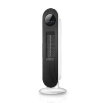 Daewoo DW9511 Calefactor Ceramico de Torre 2000W - Tecnologia PTC - Mando a Distancia - Termostato Regulable - Funcion Oscilante - Pantalla LED