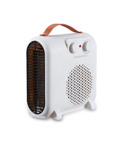 Daewoo DW9515 Calefactor de Aire 2000W - Vertical y Horizontal - 2 Niveles de Potencia - Termostato Regulable - Funcion Ventilador