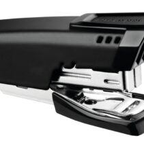 Maped Essentials Mini Grapadora Compacta - Grapa hasta 15 Hojas - Admite Grapas Nº10 - Color Negro