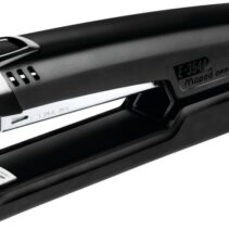 Maped Full Strip A-3544 Grapadora Metalica de Sobremesa - Hasta 25 Hojas - Admite Grapas 24/6 y 26/6 - Profundidad de 84mm - Grapado Cerrado y Clavado - Color Negro