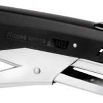 Maped E-4402 Grapadora Metalica de Tenaza - Hasta 25 Hojas - Admite Grapas 24/6 y 26/6 - Profundidad de 45mm - Color Negro
