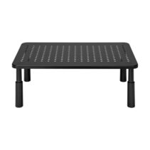 Aisens MR03-481 Soporte Elevador para Monitor o Portatil - Regulable en Altura - Peso Max. 20kg - Color Negro