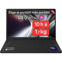 LG Gram 14ZB90S-G.AA55BN Portatil 14" Intel Core Ultra 5 115U - 16GB DDR5 - 512GB SSD - Windows 11 Home - Color Negro - Teclado QWERTY (ES)