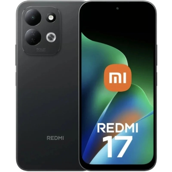 Xiaomi Redmi 17 5G Smartphone Pantalla 6.99" - 4GB - 128GB - Camara Principal 50MP - Bateria 7700mAh - Color Negro