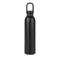 Milan Shadow Botella Isotermica 0.59L - Tapon con Mosqueton - Doble Pared de Acero Inoxidable - Libre de Bisfenol A (BPA) - Liquidos Calientes hasta 12h