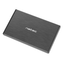 Natec Rhino GO Caja Externa para Discos HDD/SSD SATA 2.5" - USB 3.0 - Compatible con Discos de Hasta 4TB - Plug and Play - Color Negro